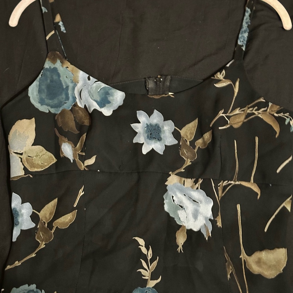 Black and Gray Sleeveless Camisole Top